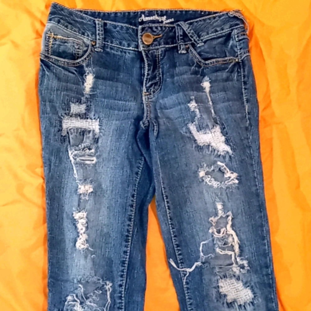 Amethyst blue jeans size 3